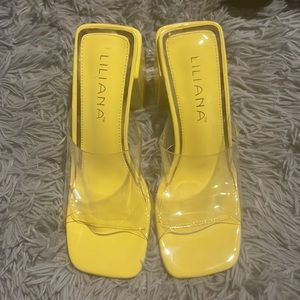 Yellow heels